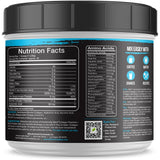 Intentionally Bare Collagen Peptides Powder in a glass of water