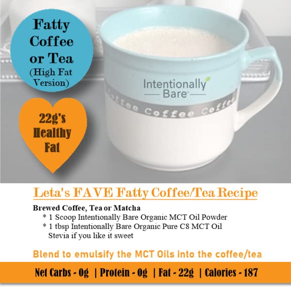 Intentionally Bare MCT Oil C8 907g lifestyle shot