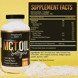 Intentionally Bare MCT Oil Capsules 70% C8 30% C10 bottle with softgels