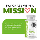 Intestinal Fortitude Colostrum Capsules in a lifestyle setting