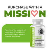 Intestinal Fortitude PREbiotic GOLD displayed with other supplements