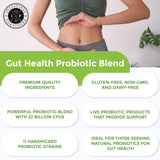 Intestinal Fortitude Probiotic Capsules lifestyle shot on kitchen counter