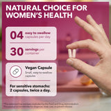 Intimate Rose B8 (Inositol) Supplement capsules on a table