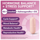 Intimate Rose Inositol Supplement bottle side view