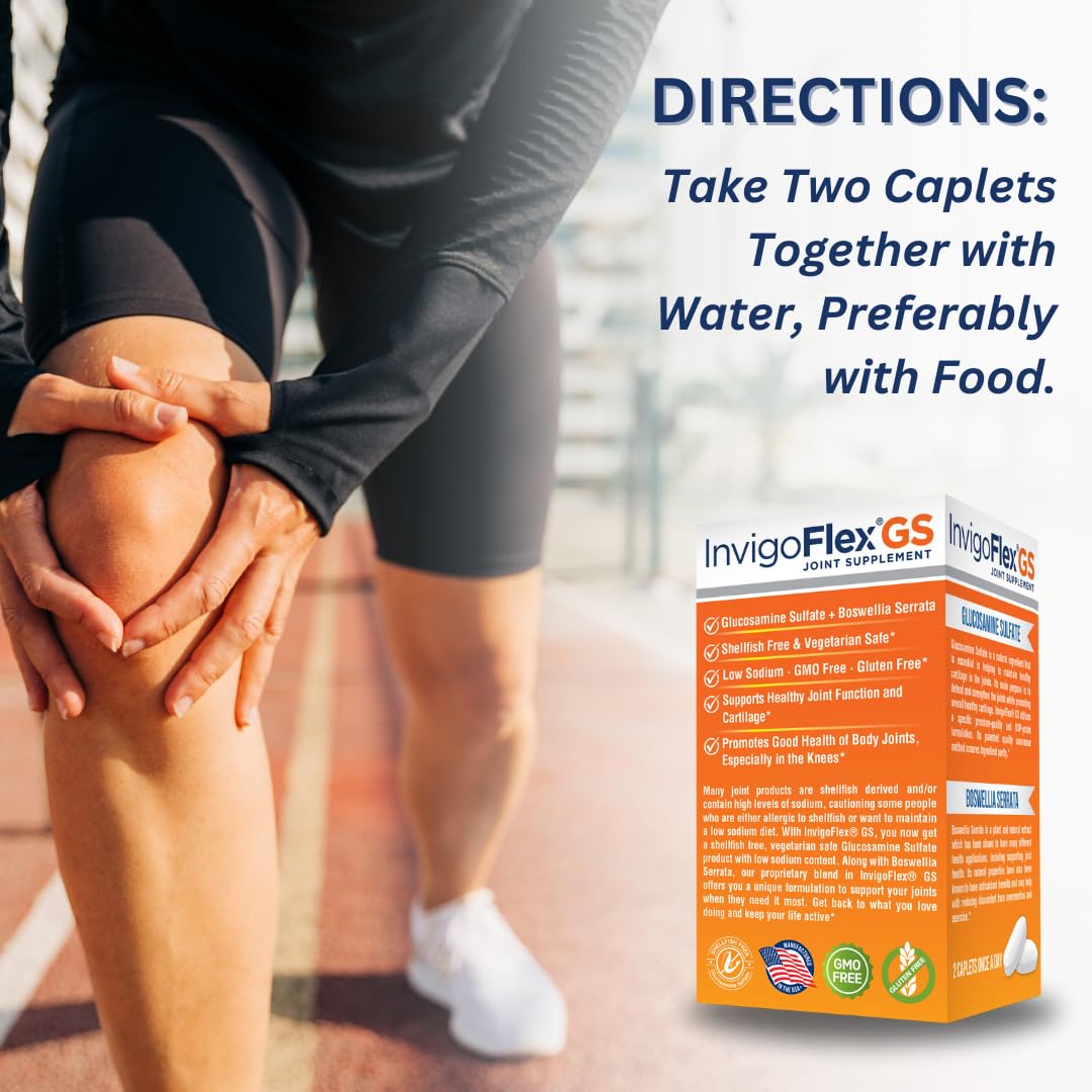 InvigoFlex Chondroitin Supplement 100g back view