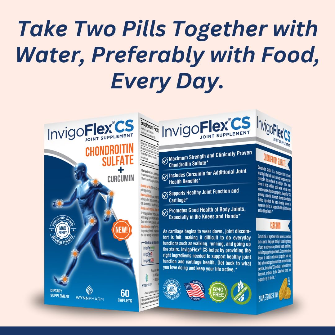 INVIGOFLEX Premium Joint Support Supplement packaging details
