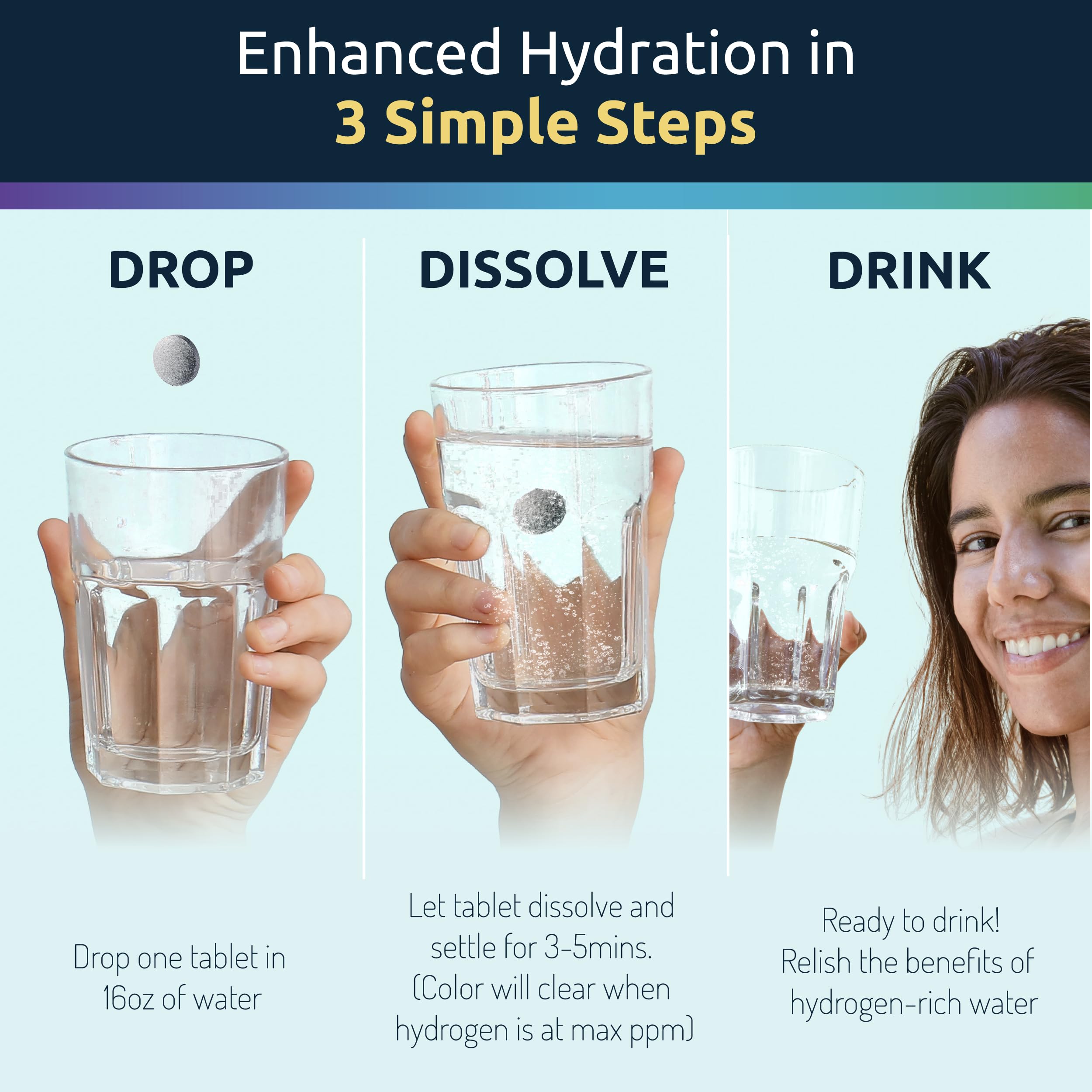 Invigorated Water Hydrogen Water Tablets lifestyle scene