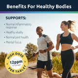 Invigorated Water Hydrogen Water Tablets nutritional information