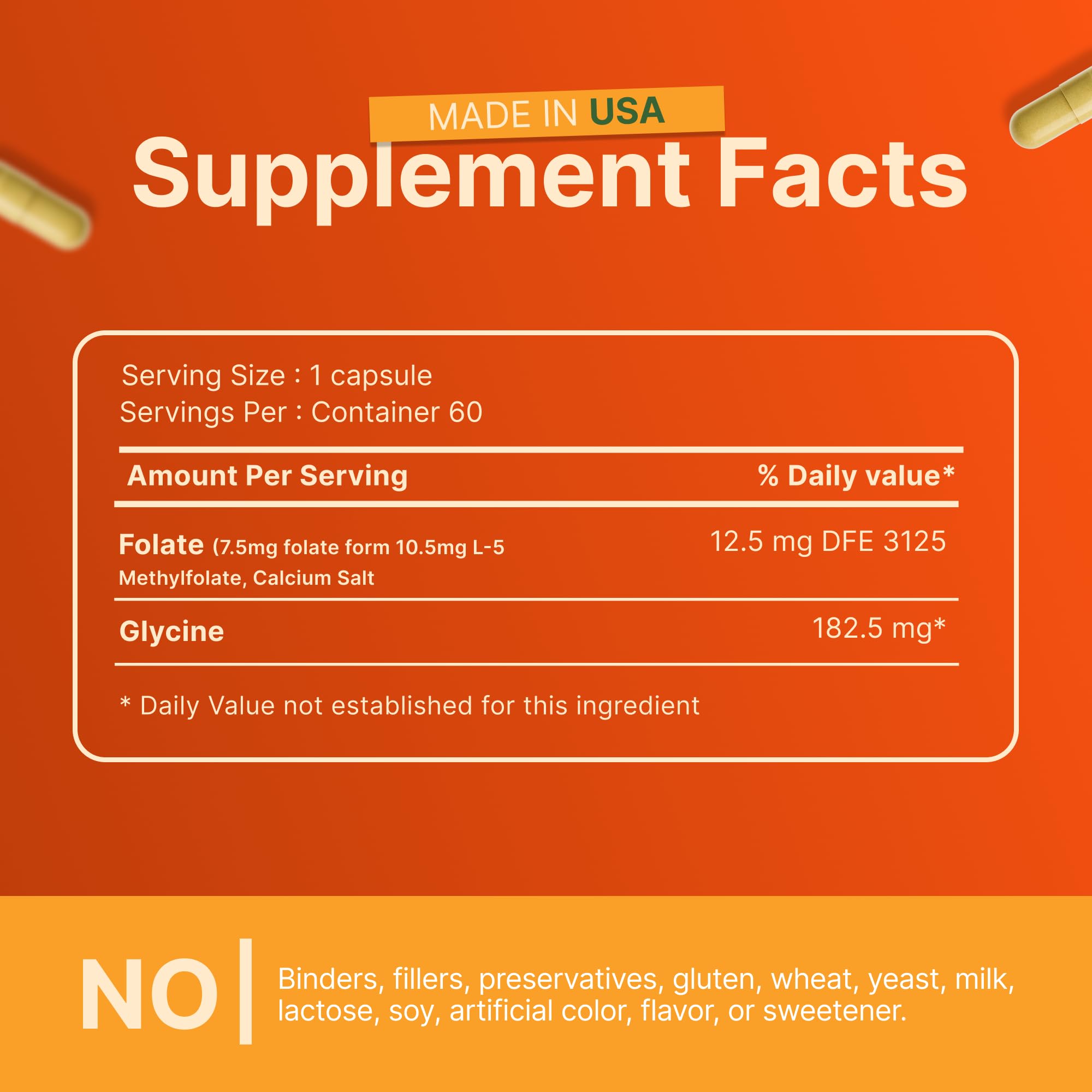 INVITA L-Methylfolate 7.5mg capsules in hand