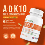 INVITA Vitamin ADK 10 Supplement capsules close-up