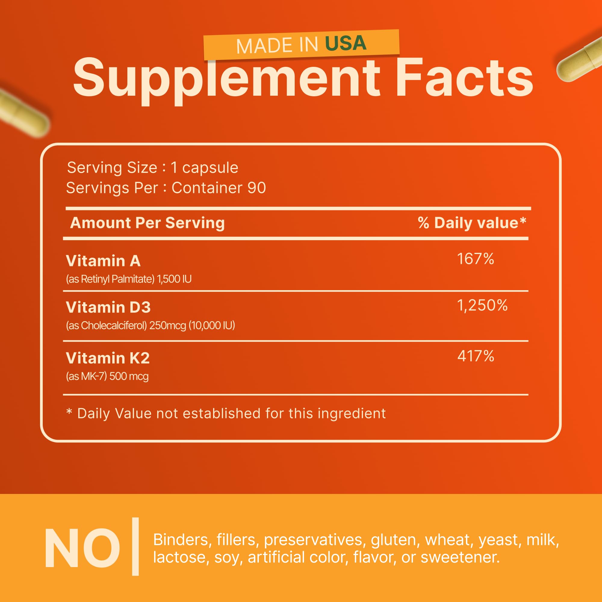 INVITA Vitamin ADK 10 Supplement on a wooden table