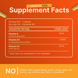INVITA Vitamin ADK 10 Supplement on a wooden table