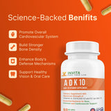 INVITA Vitamin ADK 10 Supplement packaging details