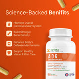 INVITA Vitamin ADK Supplement with measuring spoon