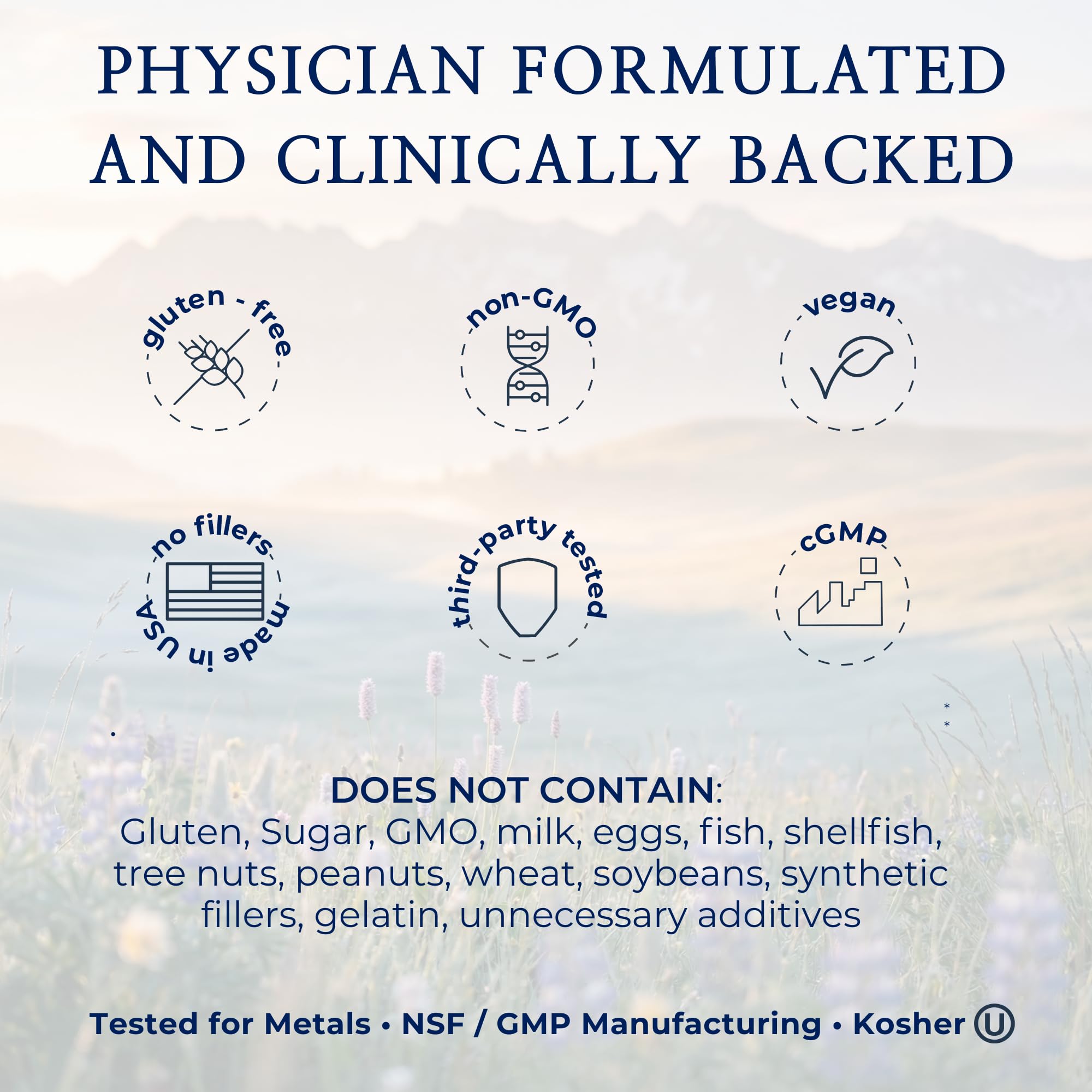 inwardly Magnesium Glycinate 500mg supplement with a glass of water