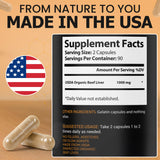 Ion Supplements Beef Liver Extract Capsules packaging
