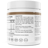 IP6 Gold Inositol Hexaphosphate Supplement back view with ingredients