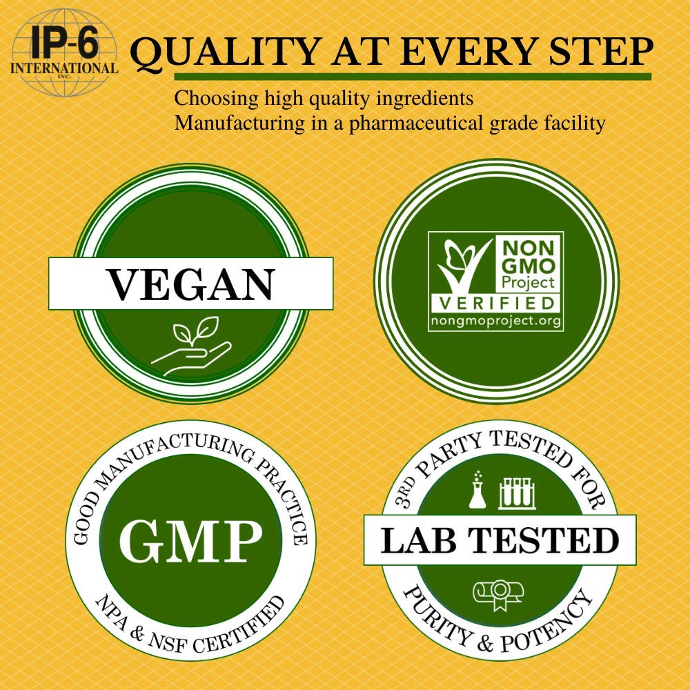 IP6 Gold Inositol Hexaphosphate Supplement packaging