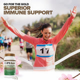 IP6 Gold Inositol Supplement 130g on a wooden table