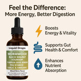 ipxkwll Black Walnut Wormwood Clove Liquid Drops 2 Fl Oz packaging