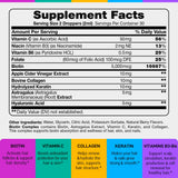 IQ BIOLOGY Biotin and Collagen Drops 150g bottle with label