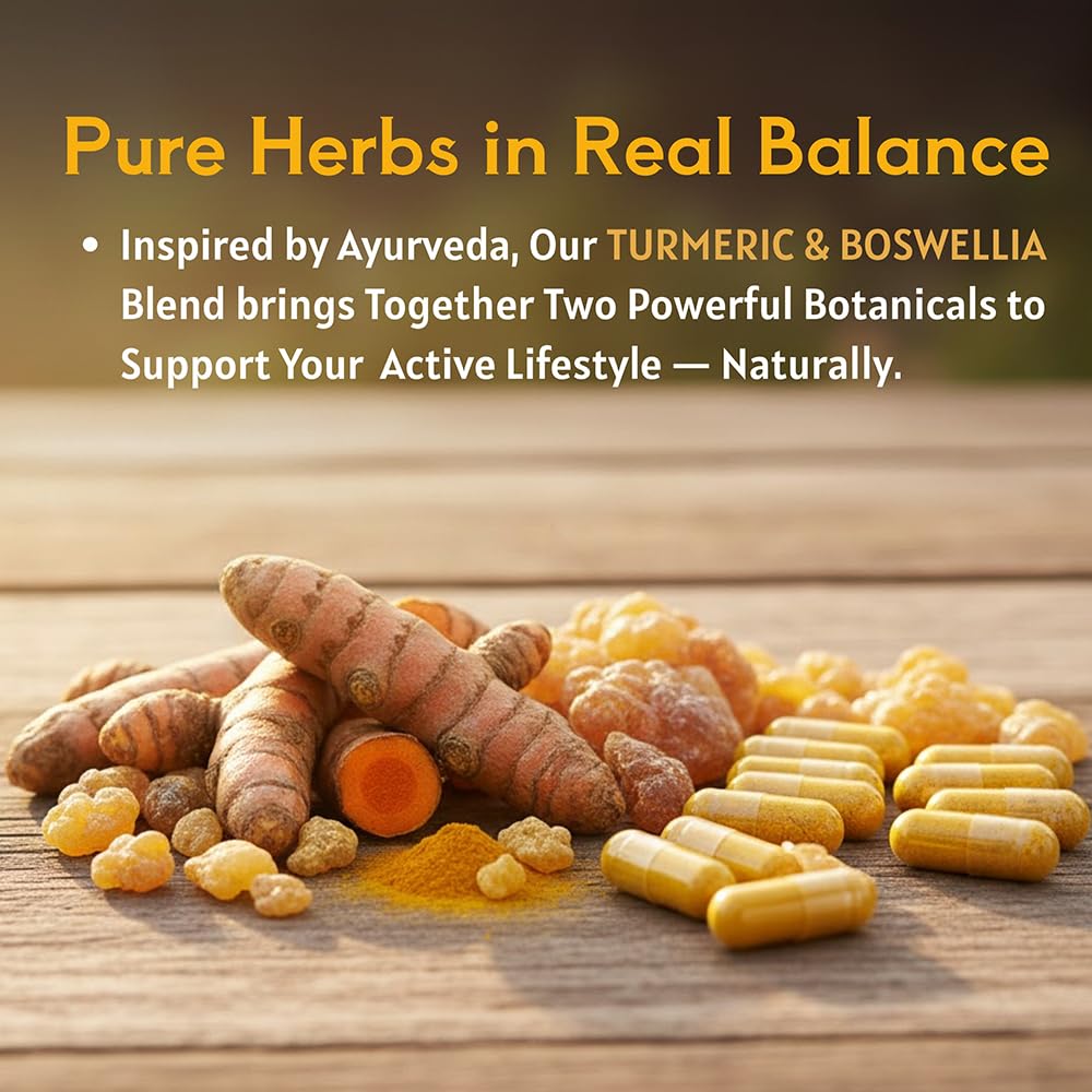 Ireya Ayurveda Boswellia Extract Capsules with Turmeric packaging
