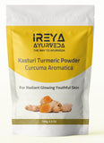 Ireya Ayurveda Kasturi Turmeric Powder 100g front view