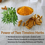 Ireya Ayurveda Neem Turmeric Capsules 1000mg packaging