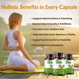 Ireya Ayurveda Neem Turmeric Capsules 1000mg with ingredients
