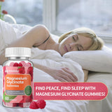 IRIDESICENT Magnesium Glycinate Gummies bottle with a background