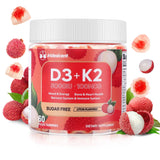 IRIDESICENT Vitamin D3 K2 Gummies bottle front view