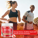 IRIDESICENT Vitamin D3 K2 Gummies with fresh lychee fruit
