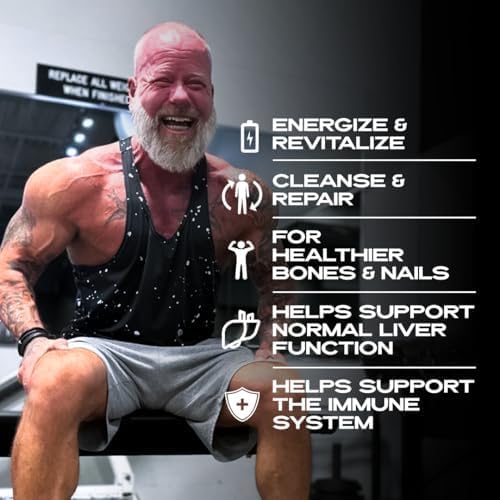 Iron Brothers Liver Support Supplement back view with ingredient list