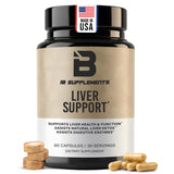 Iron Brothers Liver Support Supplement front view, 60 capsules