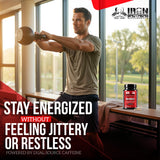 Iron Brothers Supplements Shred Fat Burner lifestyle shot