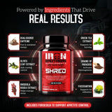 Iron Brothers Supplements Shred Fat Burner side view