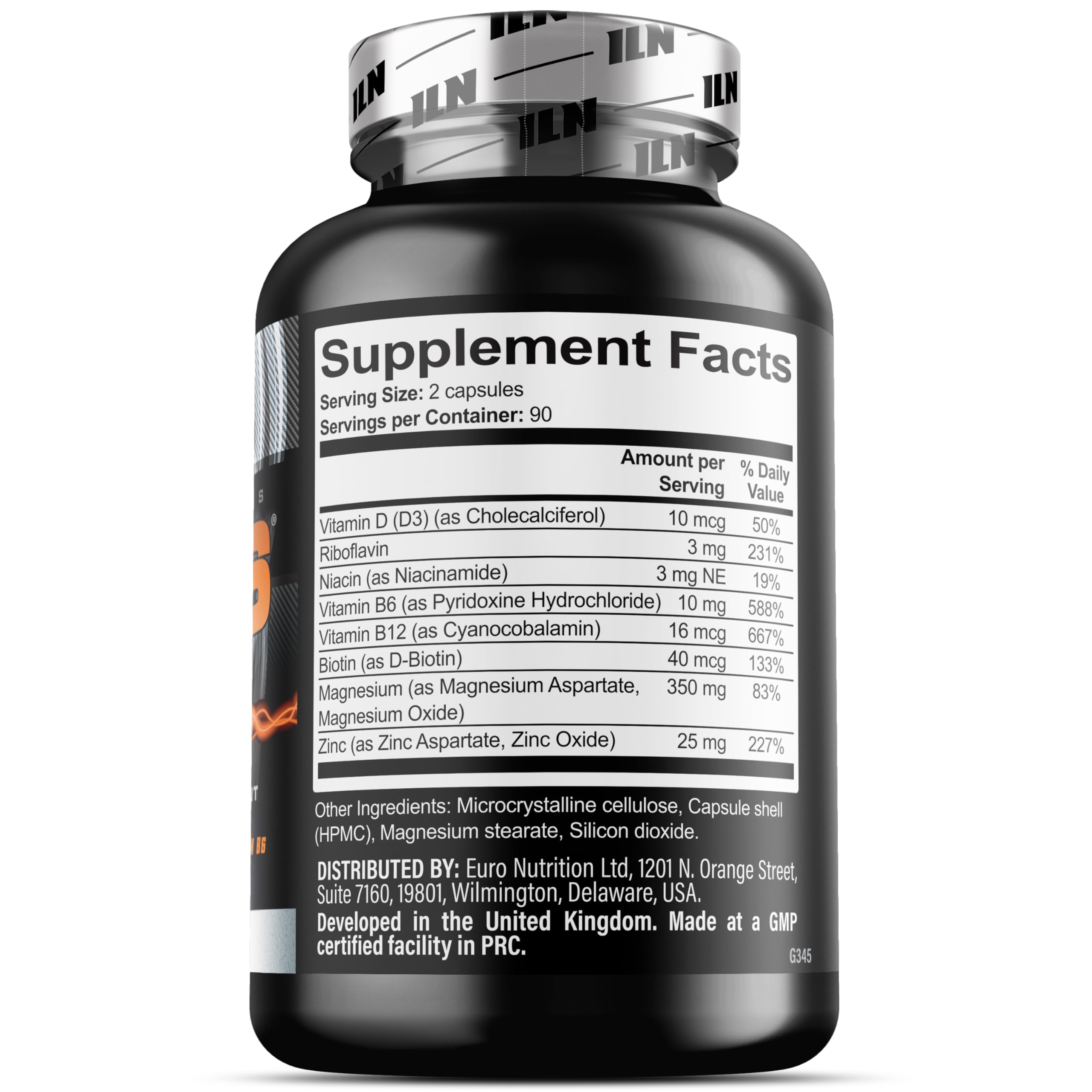 Iron Labs Nutrition Zinc Magnesium Aspartate Supplement lifestyle scene
