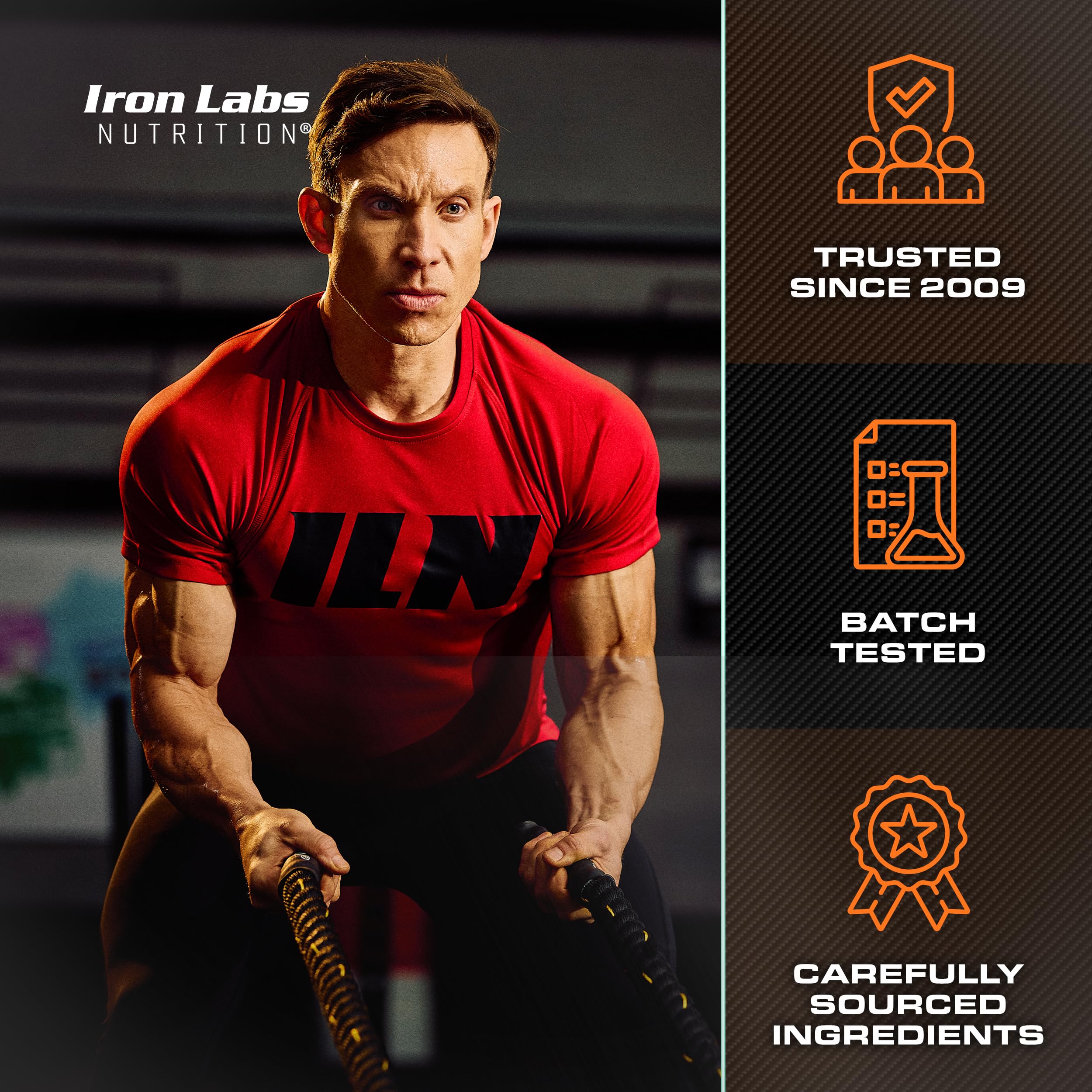 Iron Labs Nutrition Zinc Magnesium Aspartate Supplement packaging details