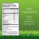 Irwin Naturals Biotin-6000 liquid soft-gels close-up