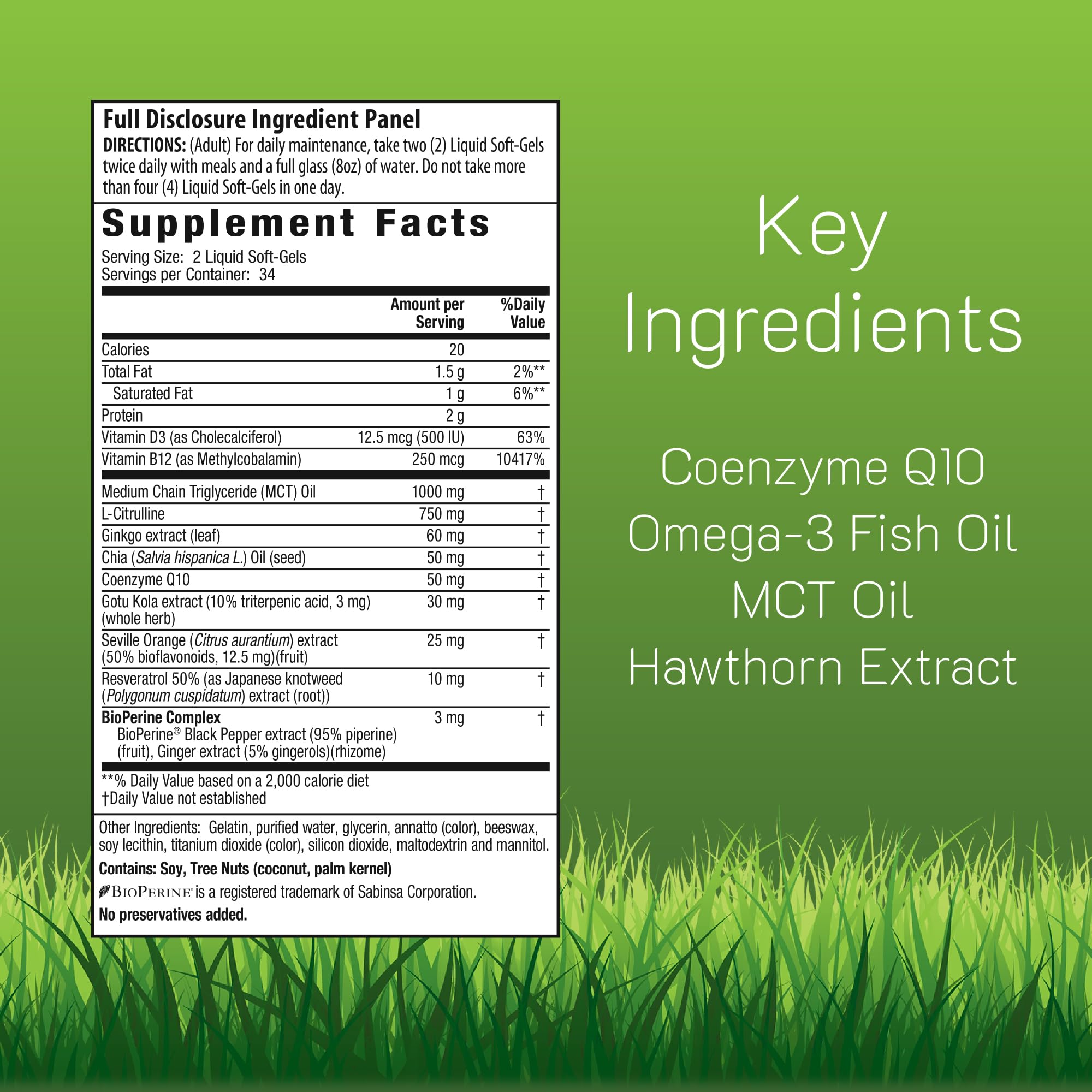 Irwin Naturals CoQ10-RED Formula liquid soft-gels close-up