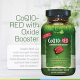 Irwin Naturals CoQ10-RED Formula product label