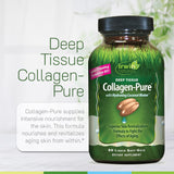 Irwin Naturals Deep Tissue Collagen-Pure packaging side view