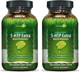Irwin Naturals Double Potency 5-HTP Extra 558g soft-gels front view