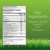 Irwin Naturals Elderberry Supplement side view