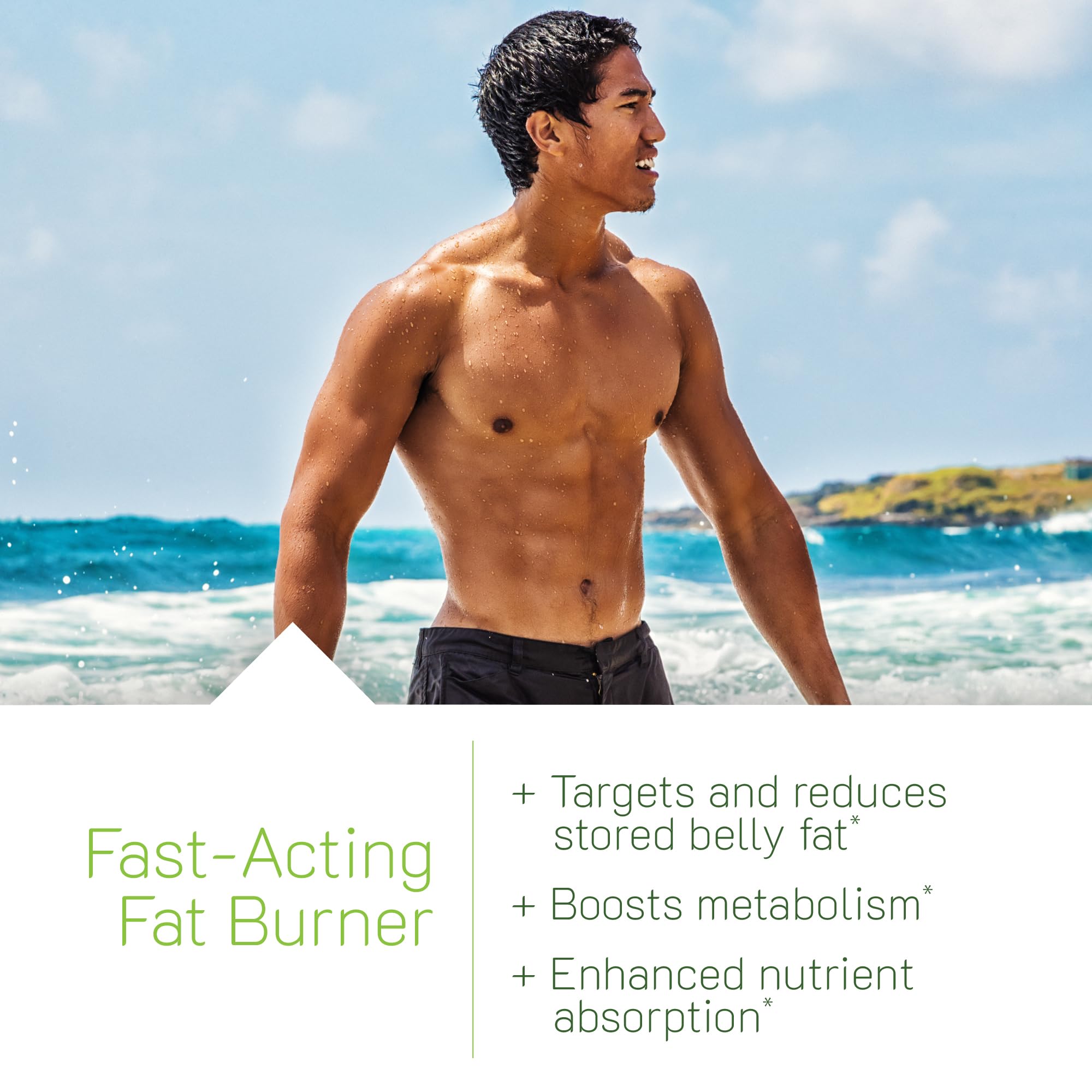 Irwin Naturals Fat Burner with Sinetrol back view of packaging