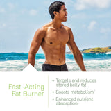 Irwin Naturals Fat Burner with Sinetrol back view of packaging