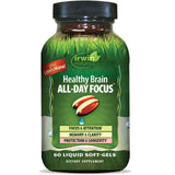 Irwin Naturals Healthy Brain All-Day Focus 60 Liquid Soft-Gels front view