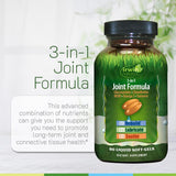 Irwin Naturals Joint Health 3-in-1 Formula soft-gels close-up