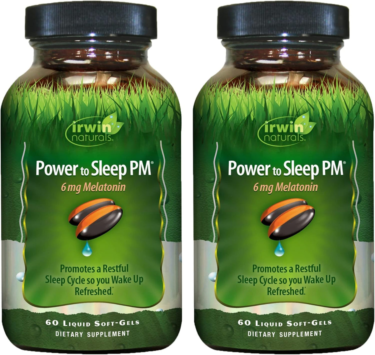 Irwin Naturals Liquid Softgels front view