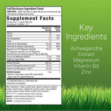 Irwin Naturals Magnesium + Ashwagandha 454g Liquid Soft-Gels side view
